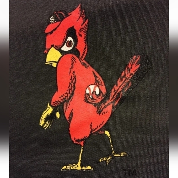 St Louis Cardinals hooded zip sweatshirt adult AT&T Logo - Picture 7 of 13